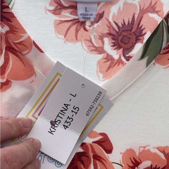 Brand new Kristina LulaRoe top! Tags still on - Picture 2 of 2